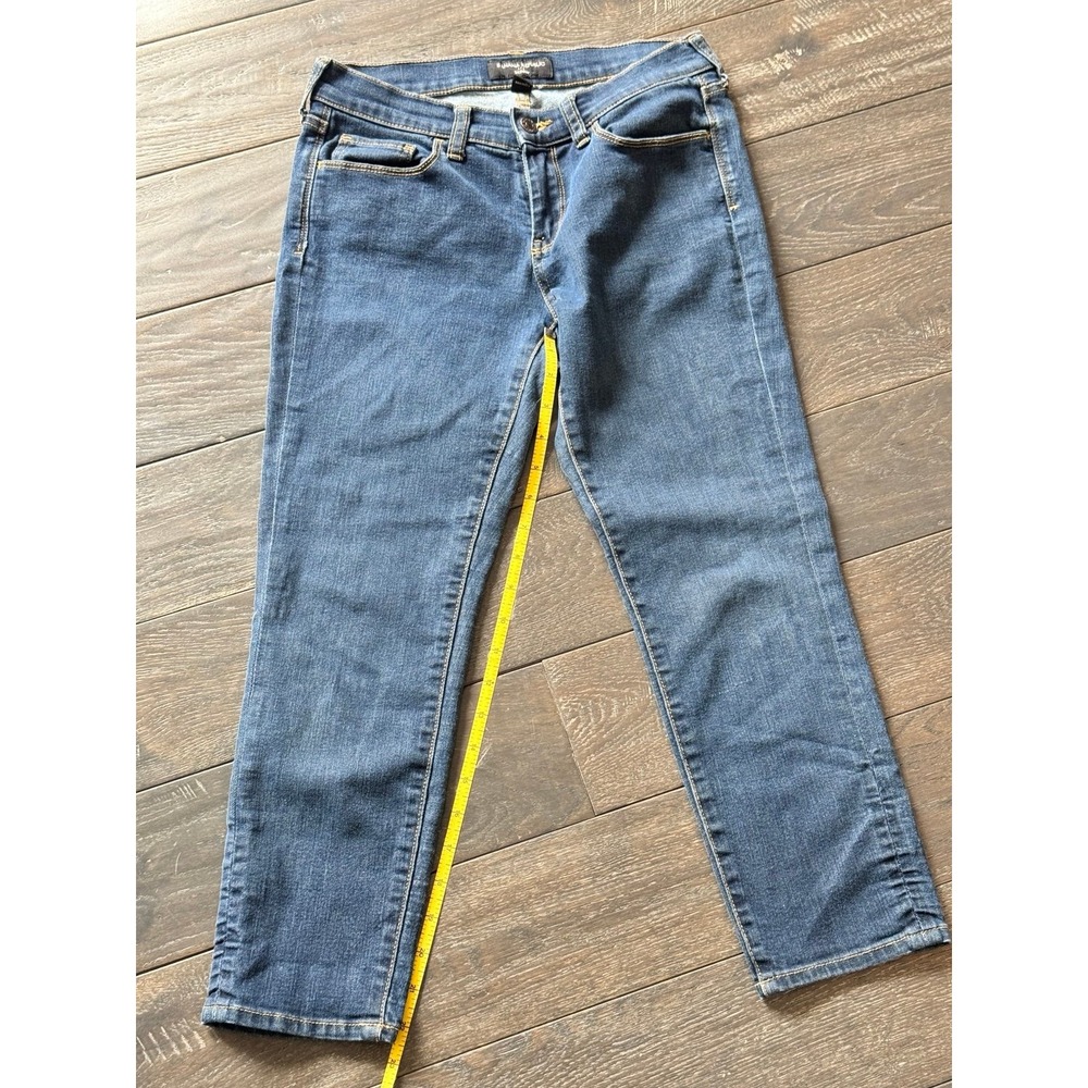 Banana republic skinny jeans, crap style, 22 1/2 inch steam size 2‎